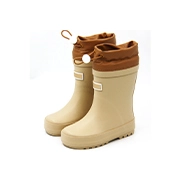 kids rubber boots with collar