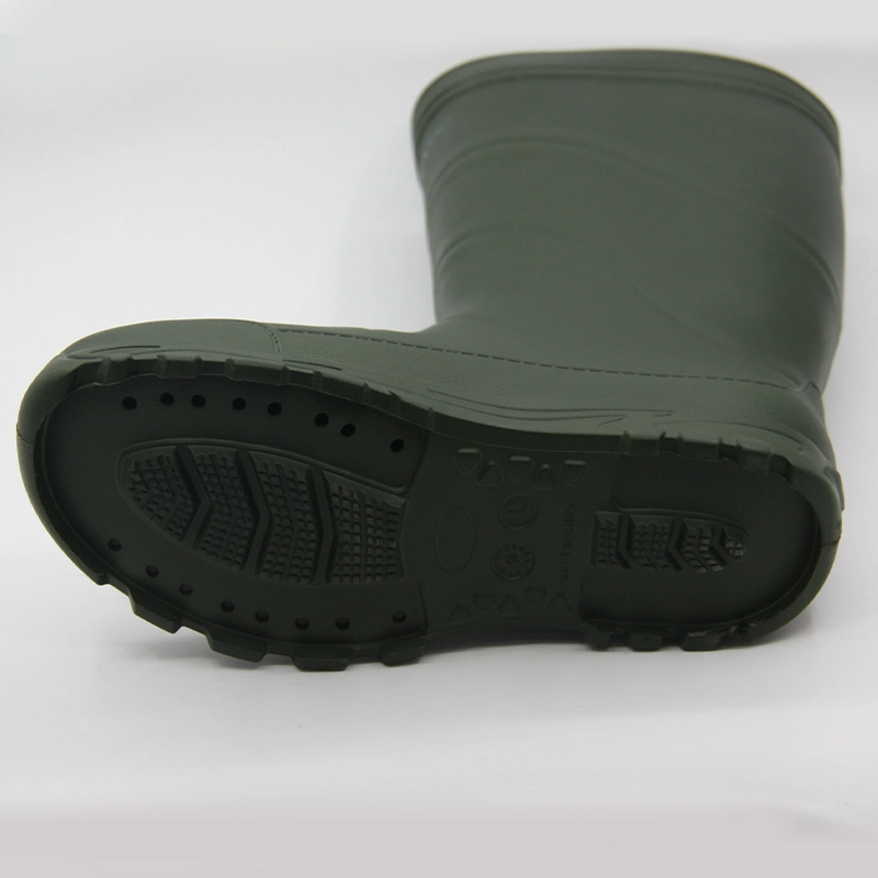 High cut oil acid alkali resistant PVC rain boots