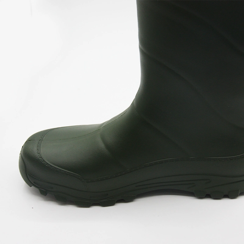 High cut oil acid alkali resistant PVC rain boots