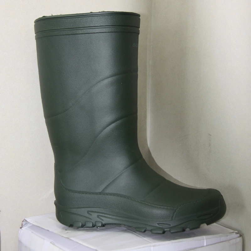 High cut oil acid alkali resistant PVC rain boots