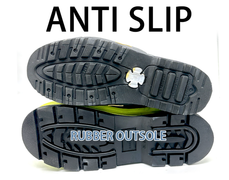 1Slip Resistant Rain Boots