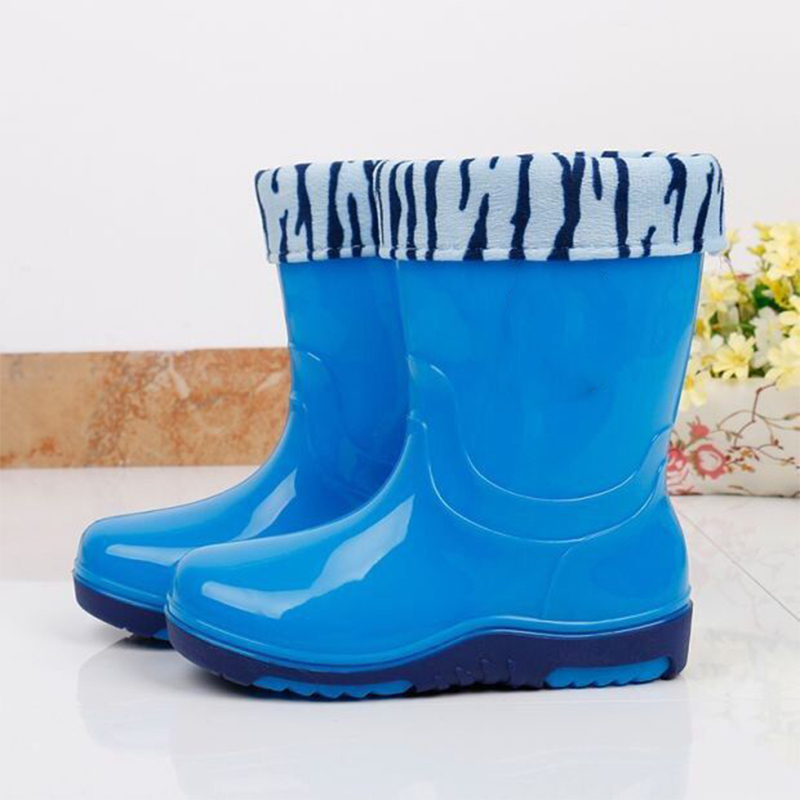 Family collection neon pink PVC rain boots