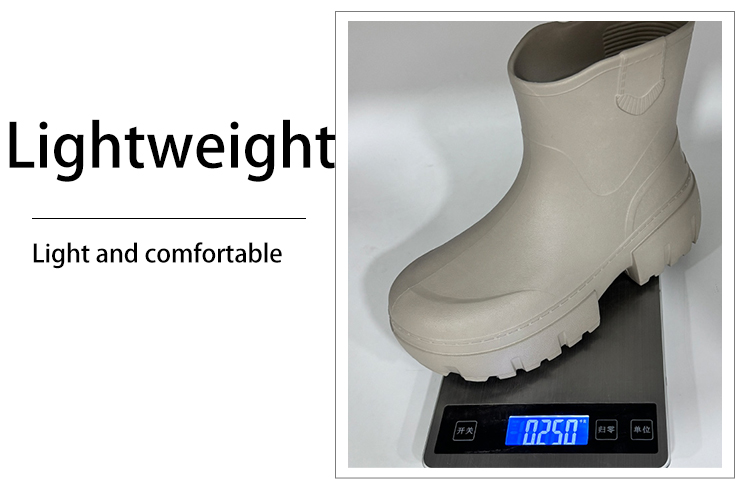Women fashion mid calf lightweight EVA rain boots
