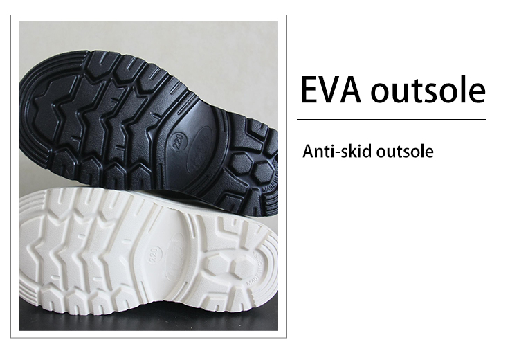 Kids waterproof easy-on hadle EVA foam rain boots
