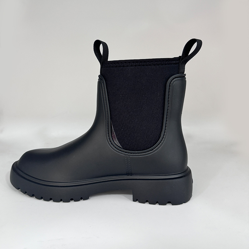 Fashionable women neoprene EVA Chelsea rain snow boots