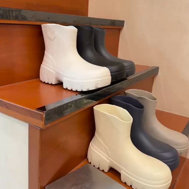 Women fashion mid calf lightweight EVA rain boots