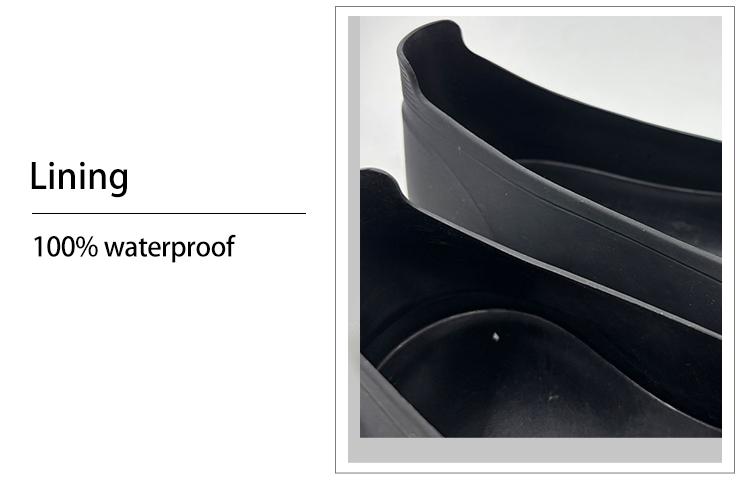 Factory wholesale waterproof recycle rubber overshoes
