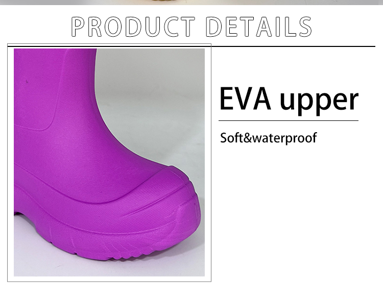 OEM children injection EVA boots for kids