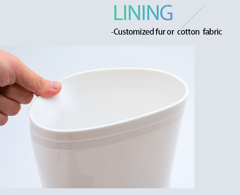 Factory direct white PVC food industry boots for men women