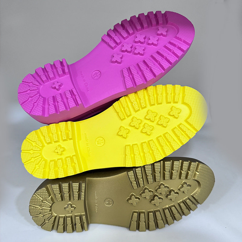Bright-colored women ultra-light EVA rain boots