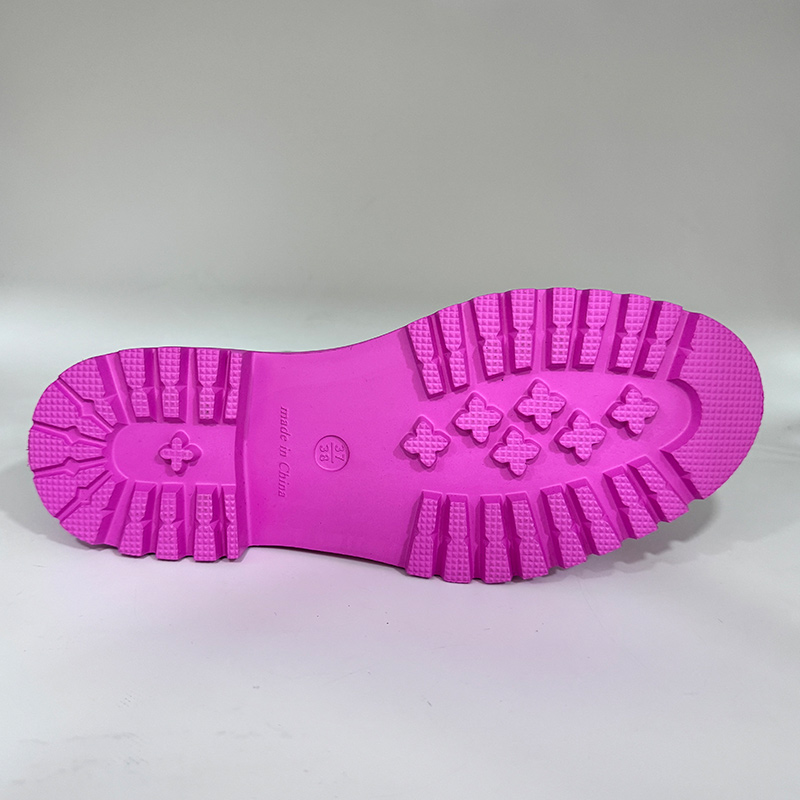 Bright-colored women ultra-light EVA rain boots