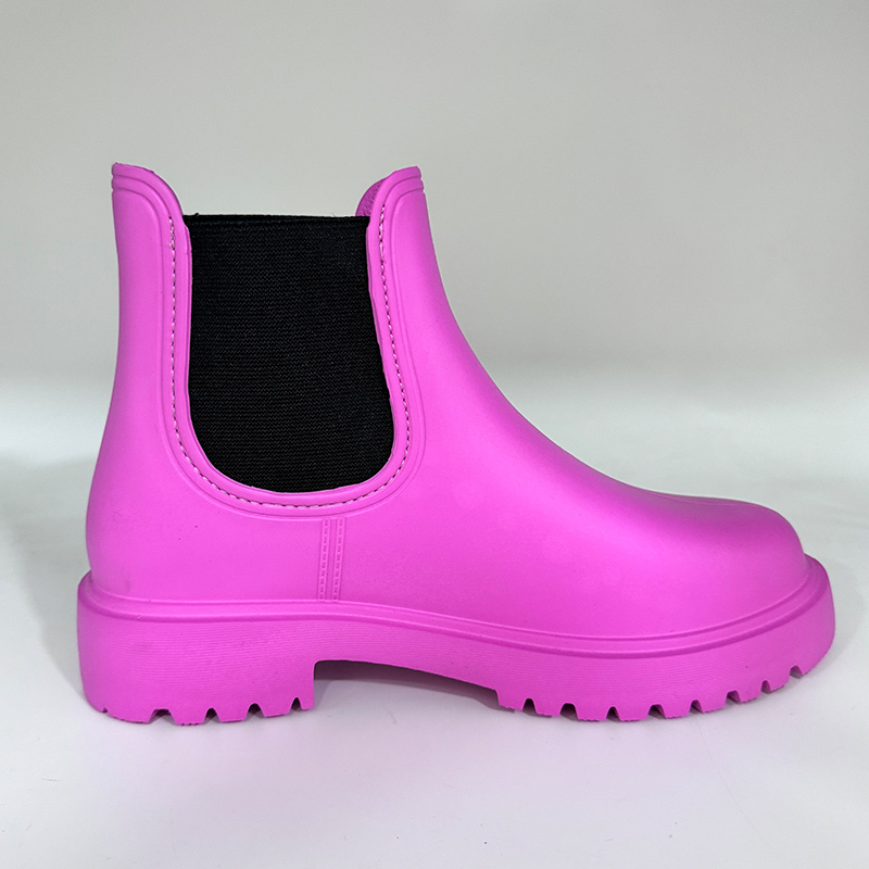 Bright-colored women ultra-light EVA rain boots