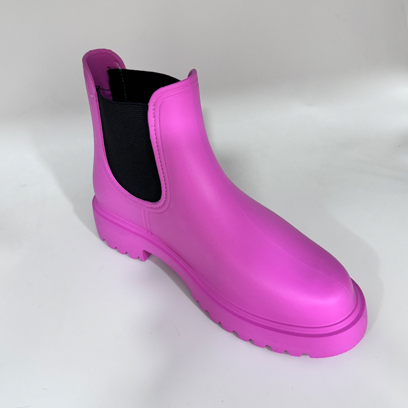 Bright-colored women ultra-light EVA rain boots