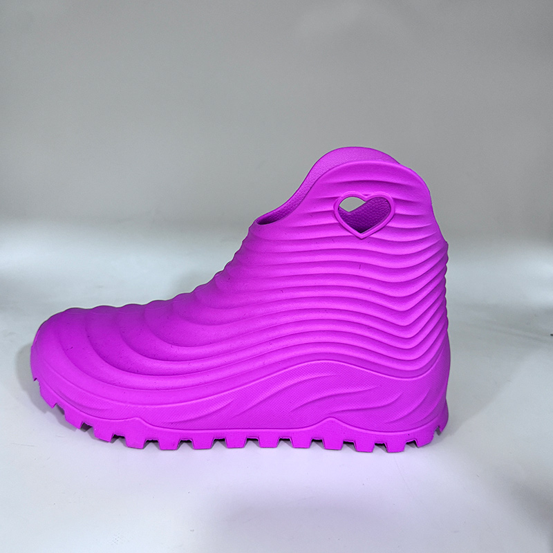 Colorful ultra-light EVA rain snow boots with removable neoprene socks
