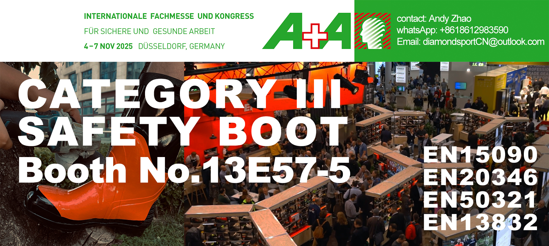 Safety boot exhibition