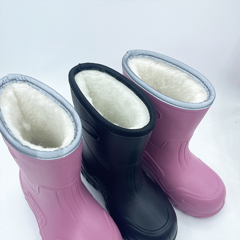 Children’s Ultralight Eva Insulated Rain Boots for Kids Girls Boys