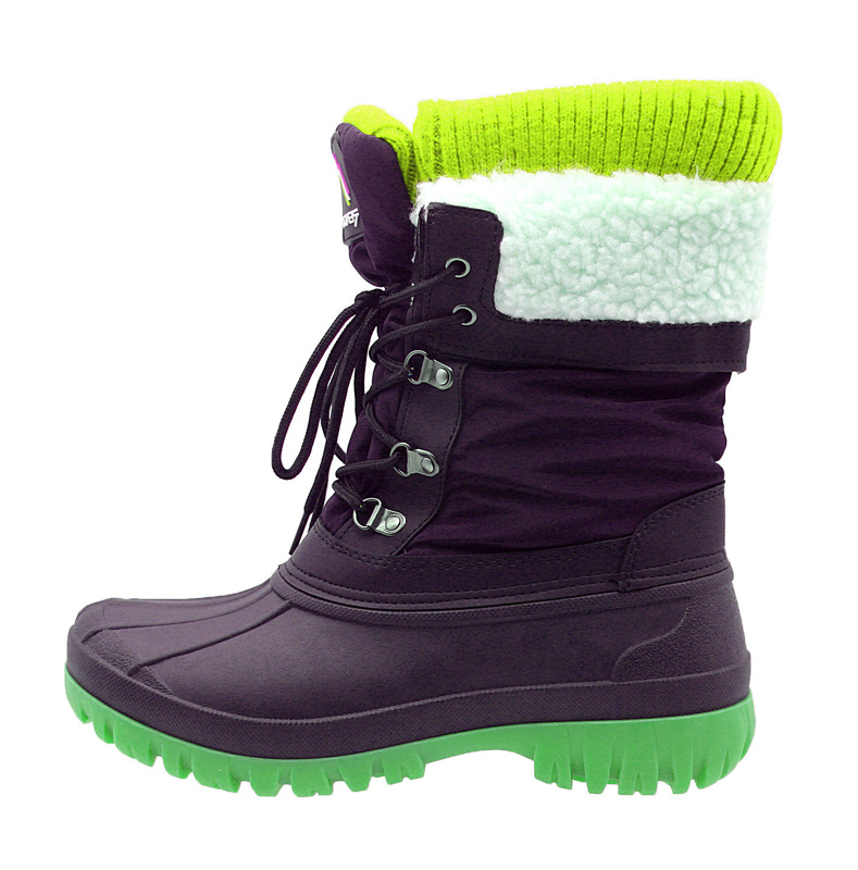 Custom waterproof winter boots for ladies whlesale