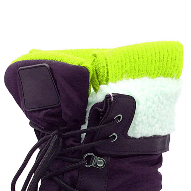 Custom waterproof winter boots for ladies whlesale