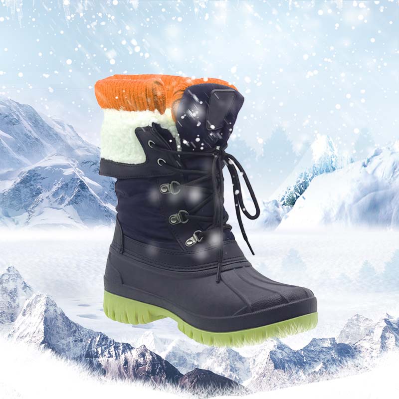 Custom waterproof winter boots for ladies whlesale