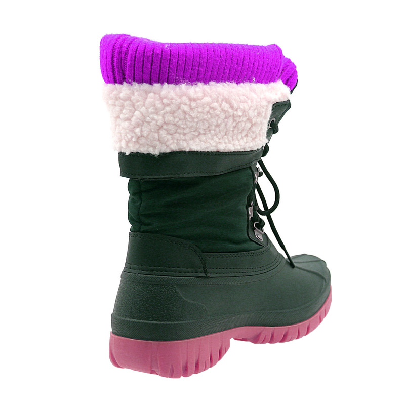 Custom waterproof winter boots for ladies whlesale