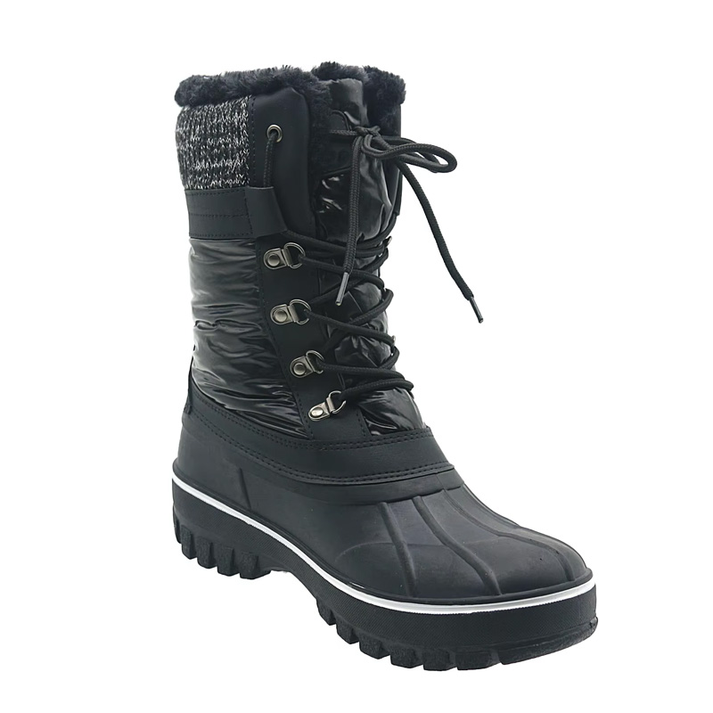 Custom waterproof winter boots for ladies whlesale