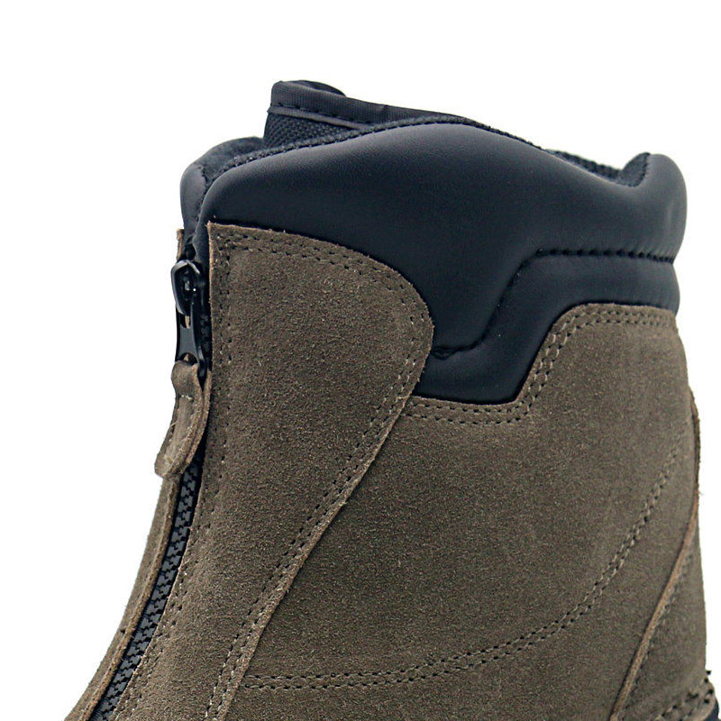 Warm mid calf Outdoor waterproof snow boots for men