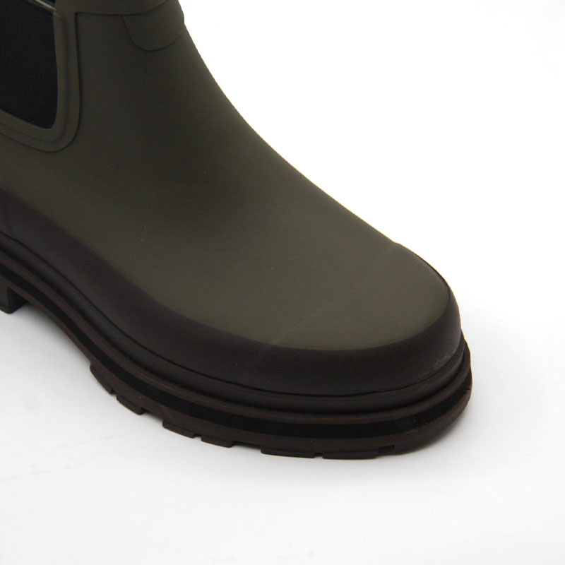 Venta caliente impermeable tobillo wellington botas mujeres