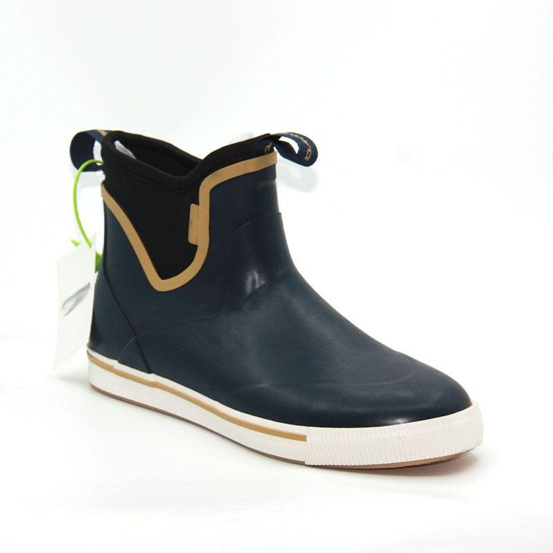 カスタムブランドロゴの男性のための足首雨ブーツ