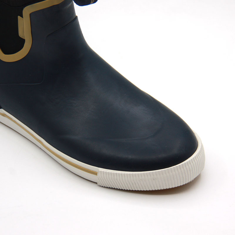 カスタムブランドロゴの男性のための足首雨ブーツ