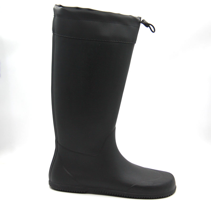 Grande Knee High Waterproof Gomma Foldable Welly Boots
