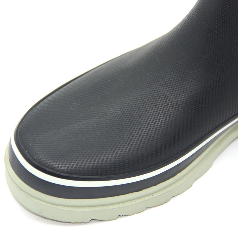 Custom Height Grid Print Snow Rain Boots for Women Wholesale