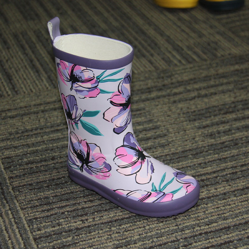 Custom Print Toddler Rubber Wellington Boots