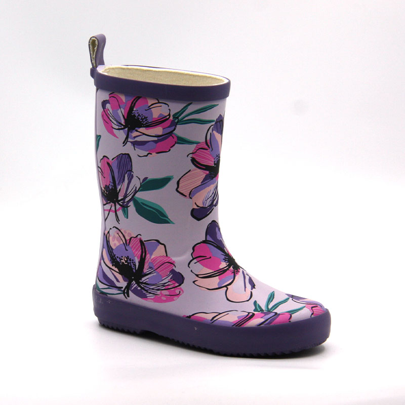 Custom Print Toddler Rubber Wellington Boots