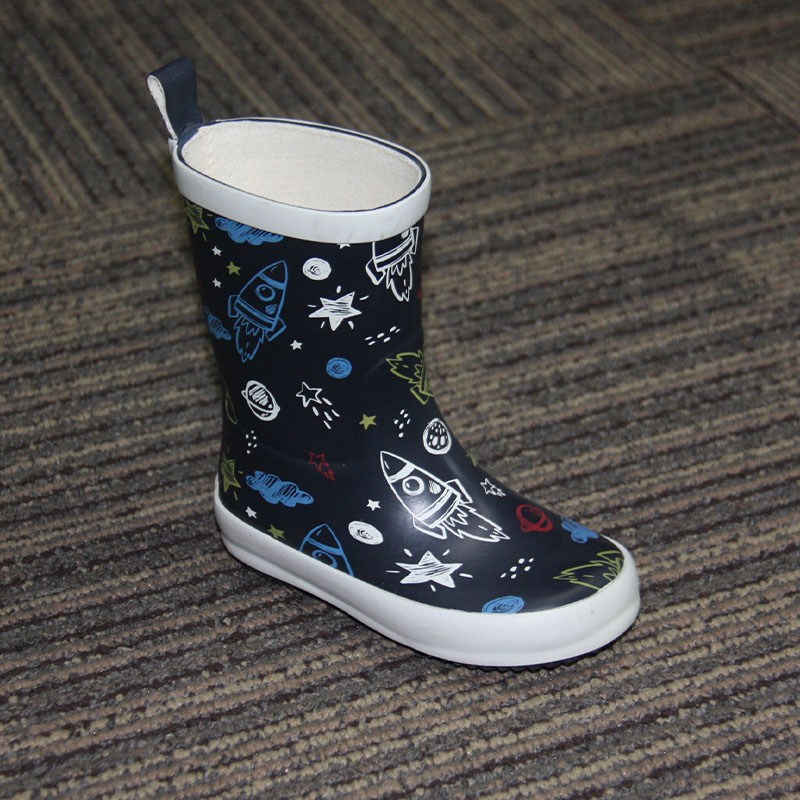 Custom Print Toddler Rubber Wellington Boots