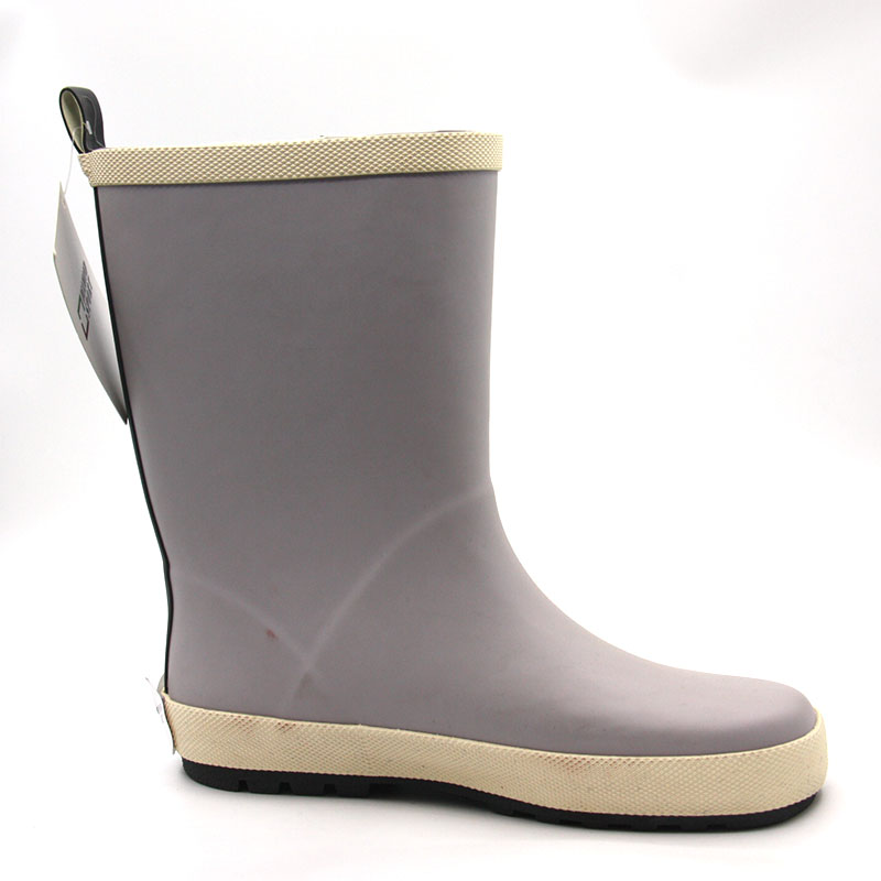 Logotipo OEM Gusset niños Gumboots ligeros para niños pequeños