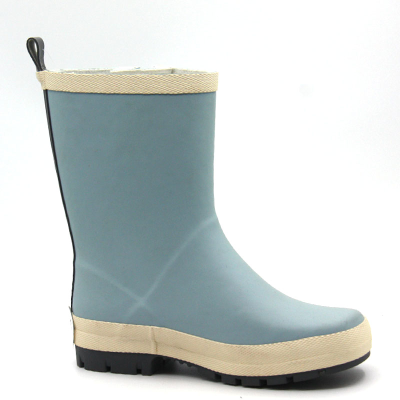 Logotipo OEM Gusset niños Gumboots ligeros para niños pequeños