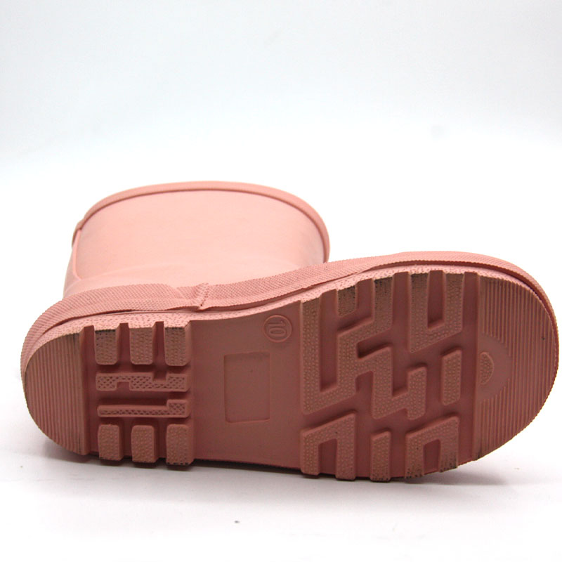 Logotipo OEM Gusset niños Gumboots ligeros para niños pequeños