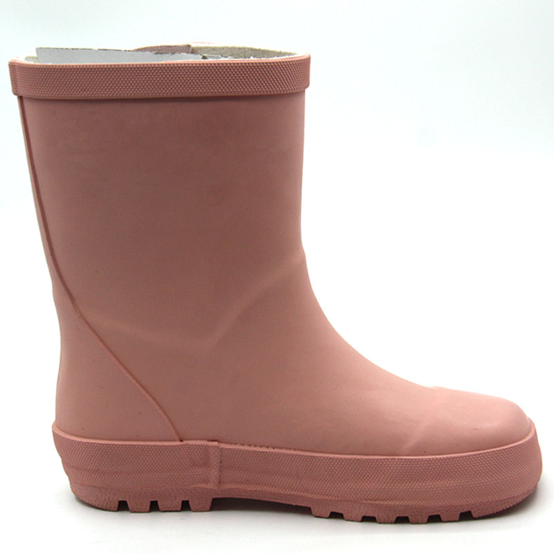 Logotipo OEM Gusset niños Gumboots ligeros para niños pequeños
