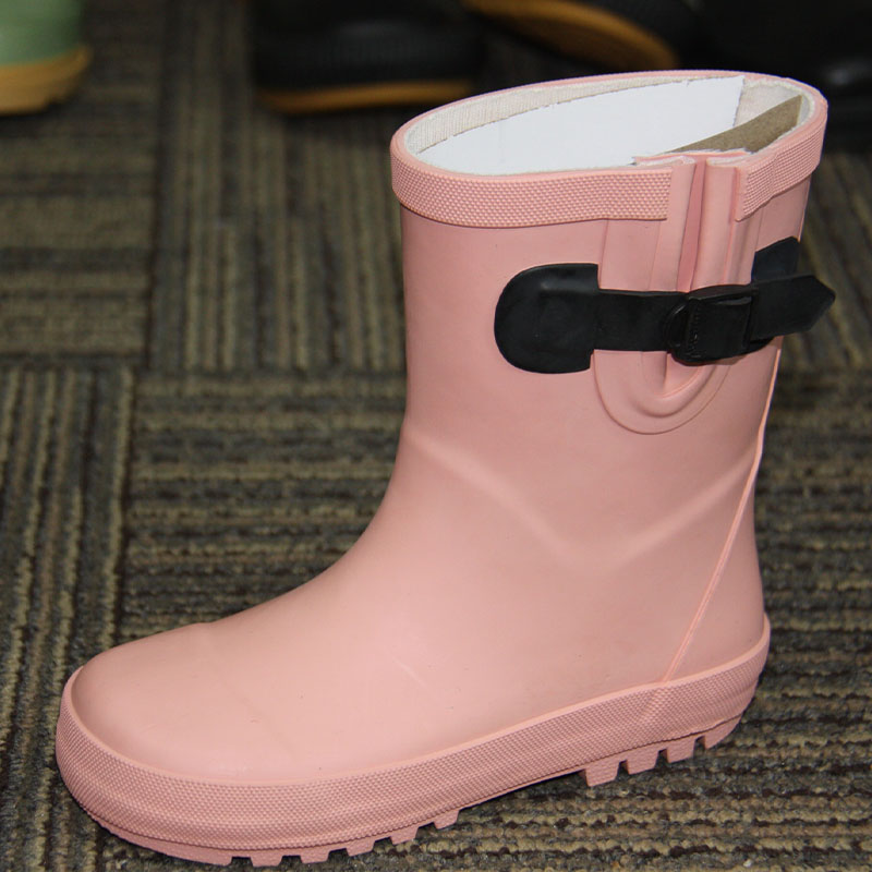 Logotipo OEM Gusset niños Gumboots ligeros para niños pequeños