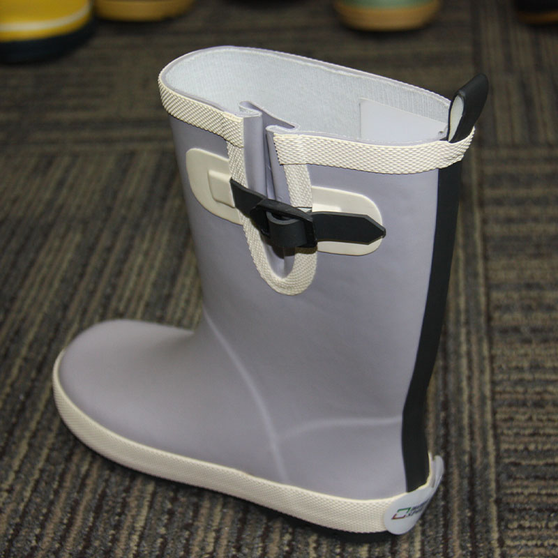 Logotipo OEM Gusset niños Gumboots ligeros para niños pequeños