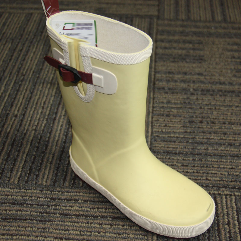 Logotipo OEM Gusset niños Gumboots ligeros para niños pequeños