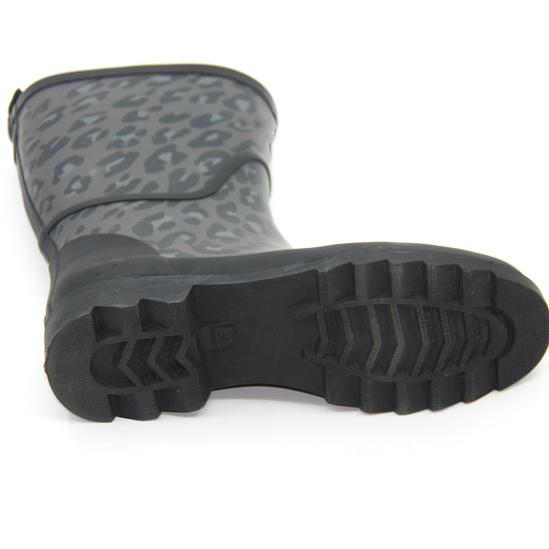 Custom Printed  Women’s Waterproof Wellington Rain Boots