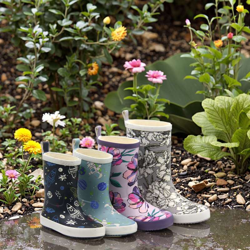 Custom Print Toddler Rubber Wellington Boots