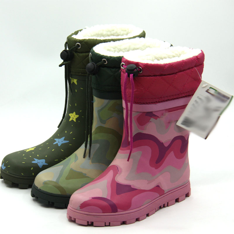 Unisex Children's Custom Printed Winter Rain Gear