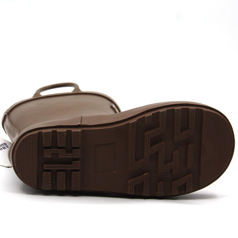 Fait à la main couleur solide enfant imperméable avec poignées