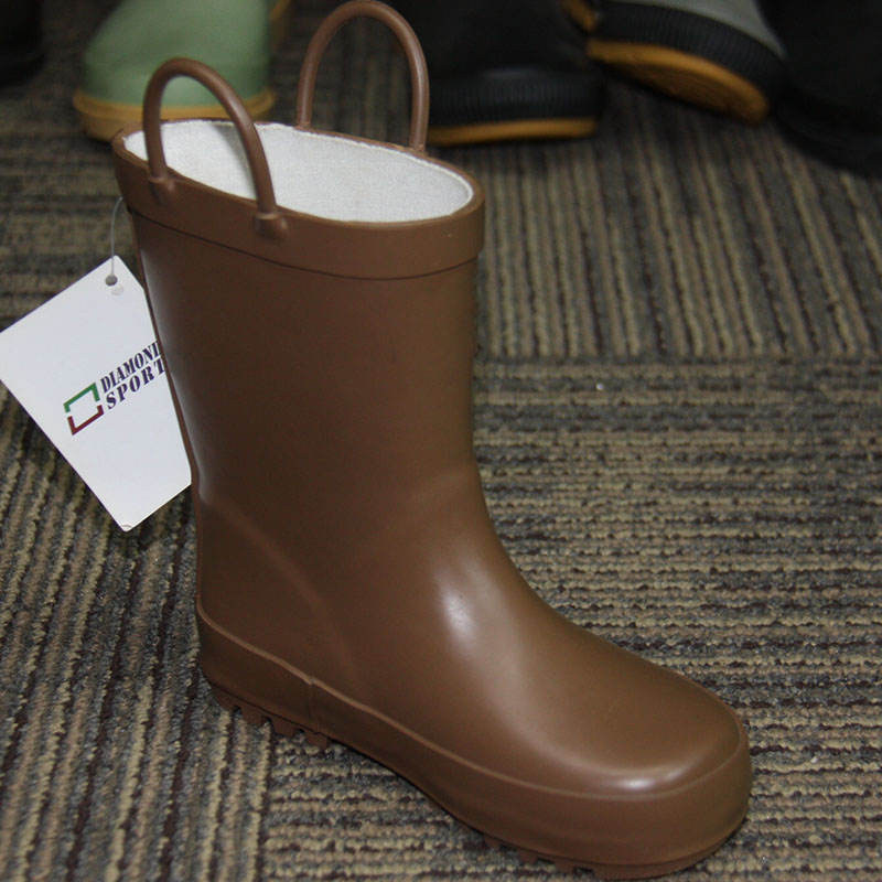 Fait à la main couleur solide enfant imperméable avec poignées