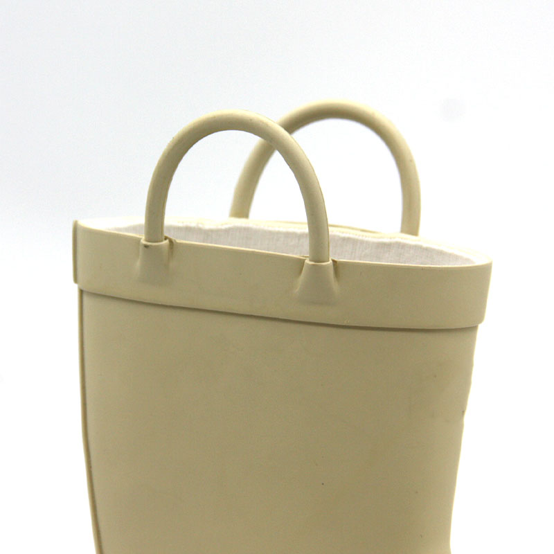 Fait à la main couleur solide enfant imperméable avec poignées