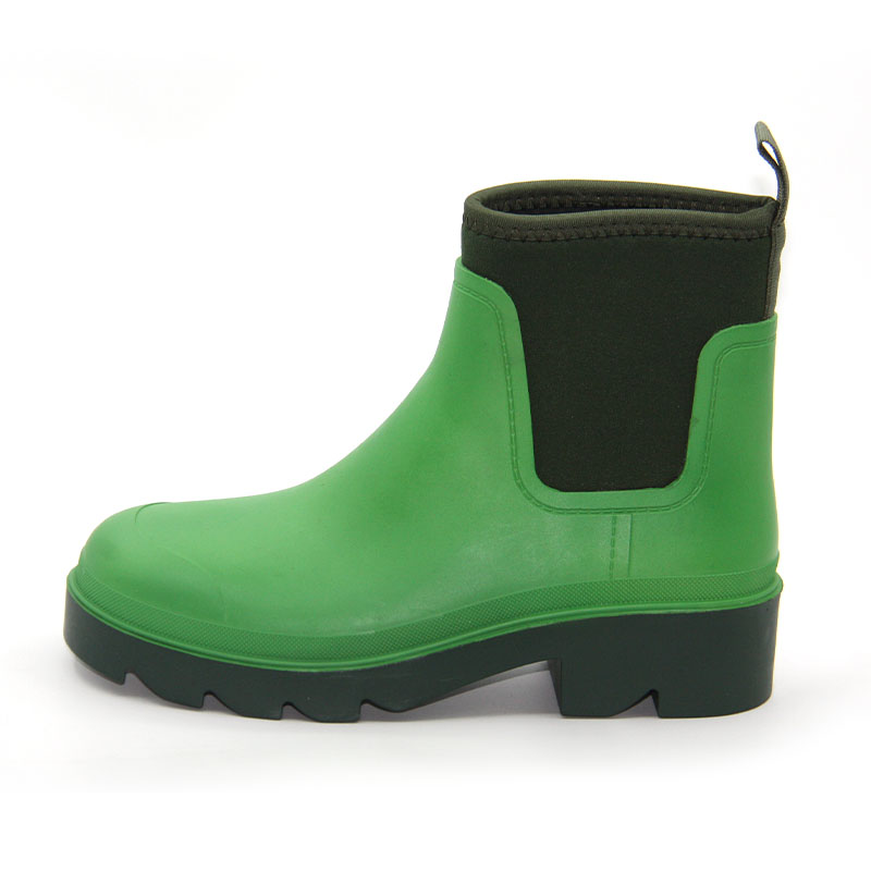 ネオプレンは女性のための耐久性の雪チェルシーブーツを列付けました