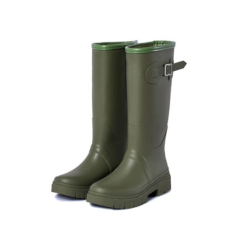 B2B Wholesale Classic Bright-Colored Knee High Gumboots