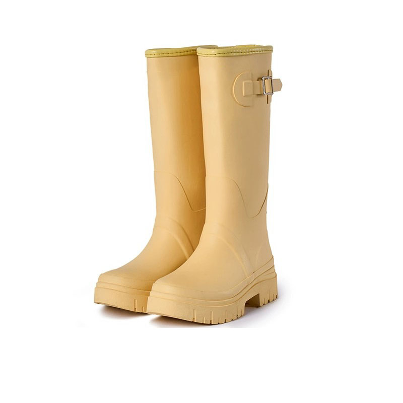 B2B Wholesale Classic Bright-Colored Knee High Gumboots